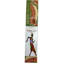 Golden Copal and White Sage Incense Golden Ancient Secrets Vijayshree - 15gr pack.