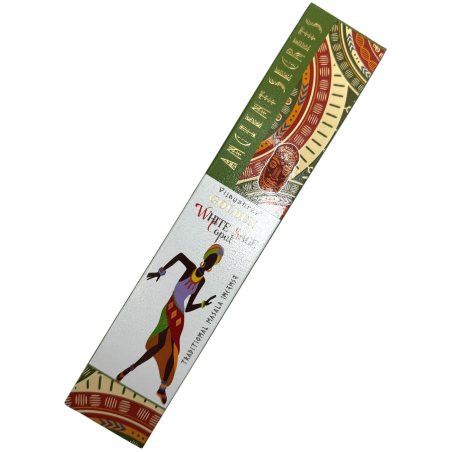 Gyllene kopal och vit salvia rökelse Golden Ancient Secrets Vijayshree - 15gr pack.