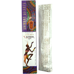 Golden Copal und Lavendel Weihrauch Golden Ancient Secrets Vijayshree - 15gr Packung.