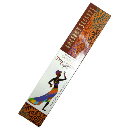 Golden Copal and Palo Santo Golden Ancient Secrets Vijayshree Incense - 15gr pack.