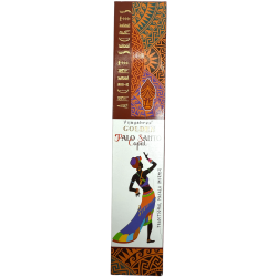 Incenso Vijayshree Golden Copal e Palo Santo Golden Ancient Secrets - pacote de 15gr.