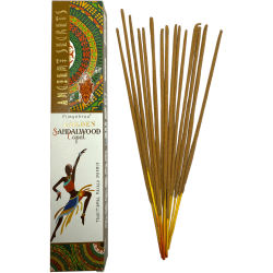 Golden Copal und Sandelholz Weihrauch Golden Ancient Secrets Vijayshree - 15gr Packung.