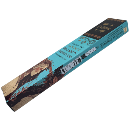 Palo Santo und Weihrauch Weihrauch Golden Fusion Vijayshree - 15gr Packung.