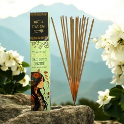 Incienso Palo Santo y Jazmín Golden Fusión Vijayshree - Cajetilla de 15gr.