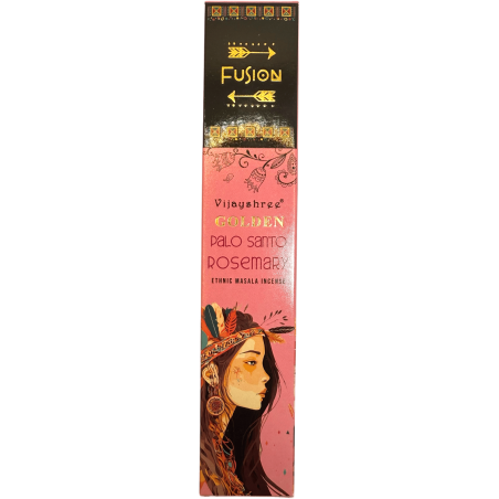 Tămâie Palo Santo și Rosemary Golden Fusion Vijayshree - pachet de 15gr.