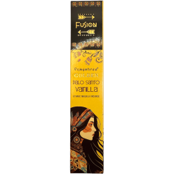 Incienso Palo Santo y Vainilla Golden Fusión Vijayshree - Cajetilla de 15gr.