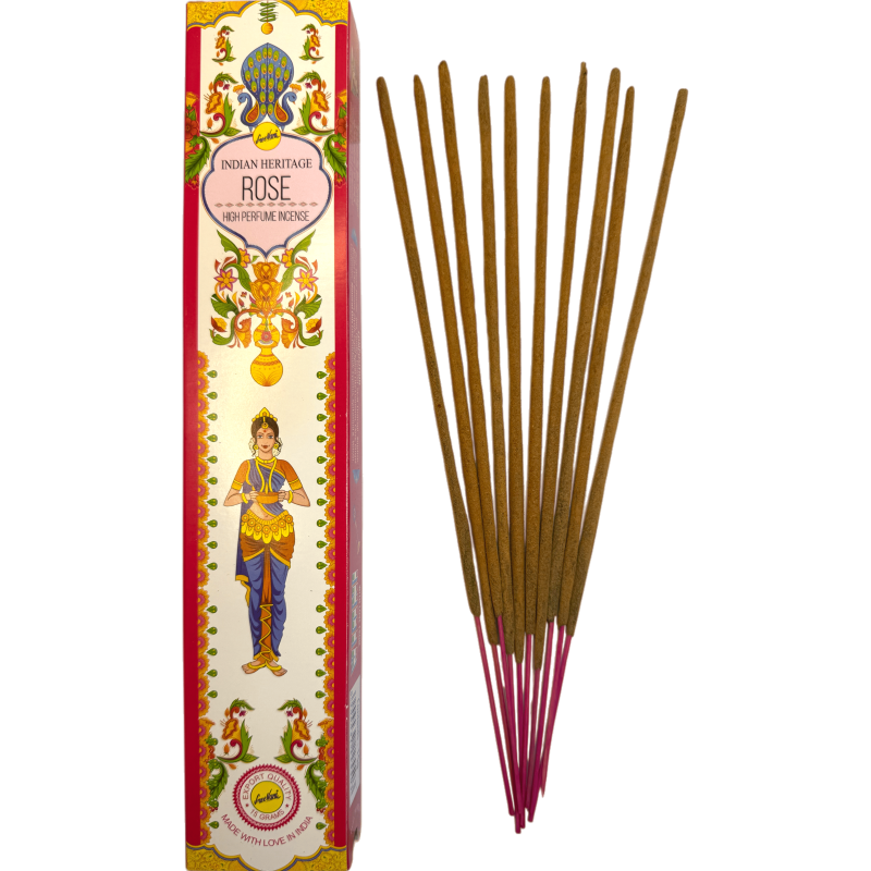 Golden India SREE VANI Roses Incense - 1 pack of 15gr.-INCENSE GOLDEN INDIA SREE VANI-HOSTENATURA