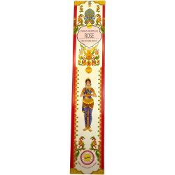 Golden India SREE VANI Rosen Räucherstäbchen - 1 Packung à 15gr.