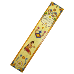 Amber Incense Musk SREE VANI Golden India - 1 pack of 15gr.