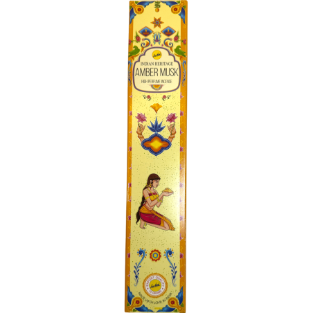 Tămâie Chihlimbar Mosc SREE VANI India de Aur - 1 pachet de 15gr.