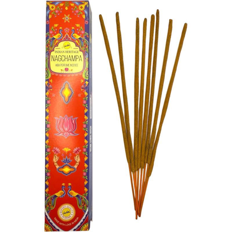Tămâie Nag Champa SREE VANI Golden India - 1 pachet de 15gr.-TĂMÂIE INDIA DE AUR SREE VANI-HOSTENATURA