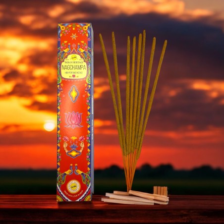 Incienso Nag Champa SREE VANI Golden India - 1 cajetilla de 15gr.