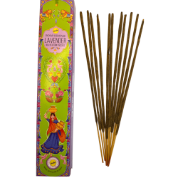 Incienso Golden India Lavanda Sree Vani - 1 cajetilla de 15gr.