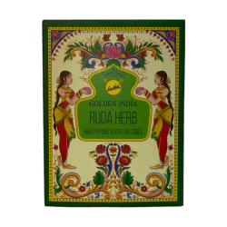مخاريط البخور Reflux Rue SREE VANI Golden India - عبوة من 10 مخاريط بلاك فلو
