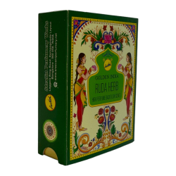 مخاريط البخور Reflux Rue SREE VANI Golden India - عبوة من 10 مخاريط بلاك فلو