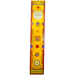 Incienso Cedro SREE VANI Golden India - 1 caixeta de 15gr.