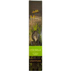 Citronella Incense Gratitude Manifest SREE VANI - Handmade Natural Incense - 4 thick bars Extra quality