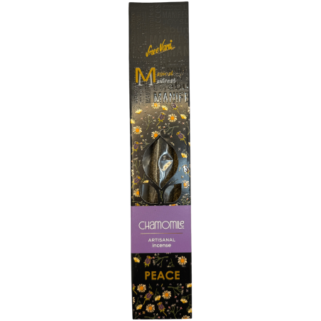 Chamomile Incense Paz Manifest SREE VANI - Handmade Natural Incense - 4 thick bars Extra quality