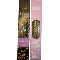 Chamomile Incense Paz Manifest SREE VANI - Handmade Natural Incense - 4 thick bars Extra quality