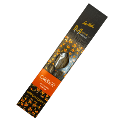 Incienso Naranja Oportunidad Manifest SREE VANI - Incienso Natural Orgánico Artesanal - 4 barritas gruesas calidad Extra