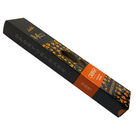 Orange Incense Opportunity Manifest SREE VANI - Natural Organic Artisan Incense - 4 thick bars Extra quality