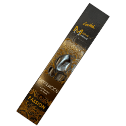 Sandalwood Incense Passion Manifest SREE VANI - Natural Organic Artisan Incense - 4 thick sticks extra quality
