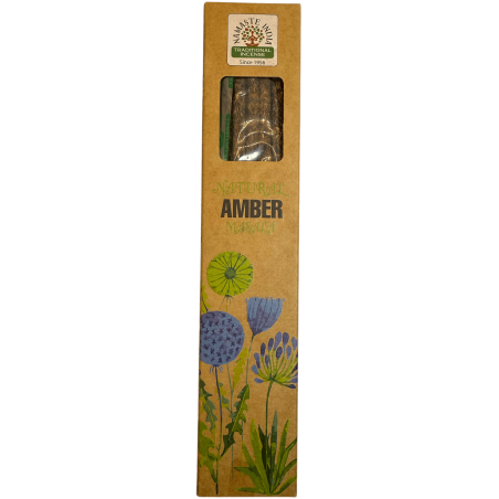 Encens Naturel Ambre Namaste Inde Masala Naturel - 1 paquet d’encens bio 30gr.