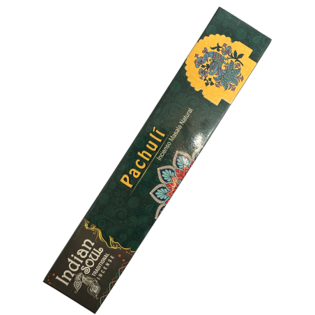 Indian Soul Patchouli Rökelse - Traditionell indisk rökelse - 15 gram.