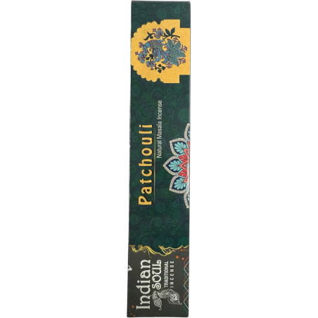 Encens Indian Soul Patchouli - Encens indien traditionnel - 15 grammes.