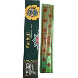 Indian Soul Patchouli Incense - Traditional Indian Incense - 15 grams.