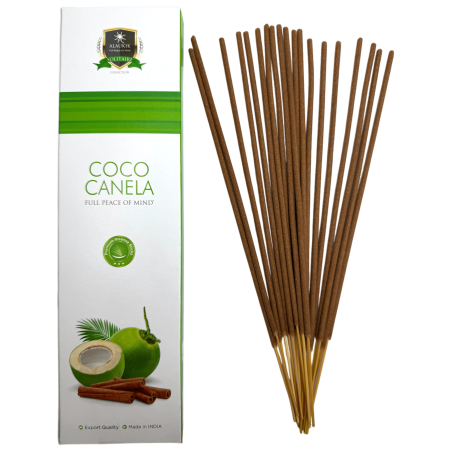 Incienso Coco y Canela Alaukik 30gr. - Incienso Masala