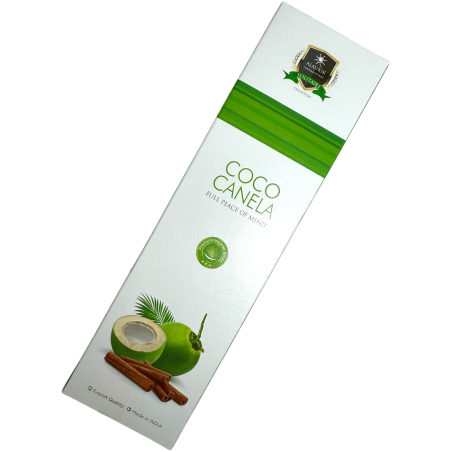 Incenso de Coco e Canela Alaukik 30gr. - Incenso Masala