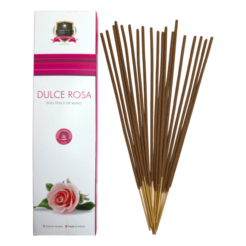 Tămâie Trandafir Dulce Alaukik 30gr. - Tămâie Masala-TAMĂIE ALAUKIK-HOSTENATURA