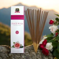 Süße Rose Räucherstäbchen Alaukik 30gr. - Masala Räucherstäbchen
