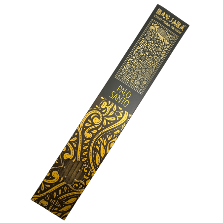Palo Santo Räucherstäbchen BANJARA Extra Long Ethnic Tribal - 8 natürliche Masala Räucherstäbchen