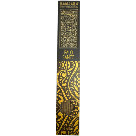 Palo Santo Räucherstäbchen BANJARA Extra Long Ethnic Tribal - 8 natürliche Masala Räucherstäbchen