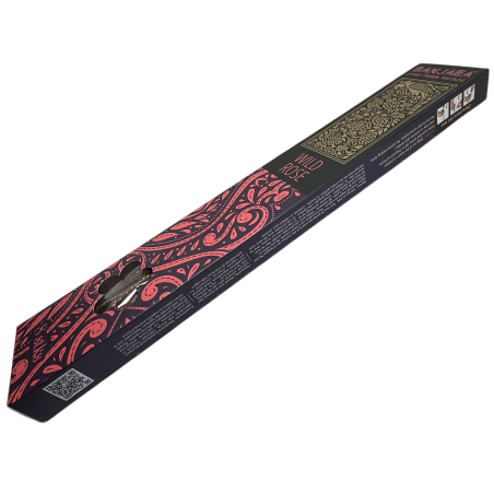Encens Wild Rose BANJARA Extra Long Ethnique Tribal - 8 bâtonnets d’encens masala naturels