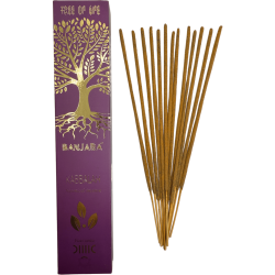 Incienso Árbol Kabbalah BANJARA Árbol de la Vida - Tree of Life Botanical - Cajita de 15gr. de Incienso Masala