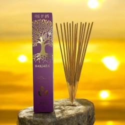 カバラツリーインセンス BANJARA ツリーオブライフボタニカル - マサラインセンスの15グラムボックス