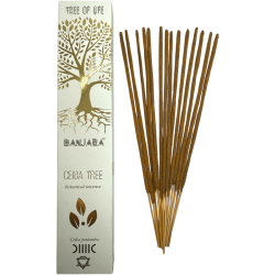 セイバツリーインセンス BANJARA ツリーオブライフボタニカル - 15gr. マサラインセンスの箱