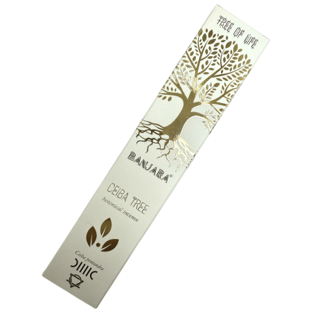 Encens Arbre Ceiba BANJARA Arbre de Vie Botanique - Boîte de 15gr. d’Encens Masala