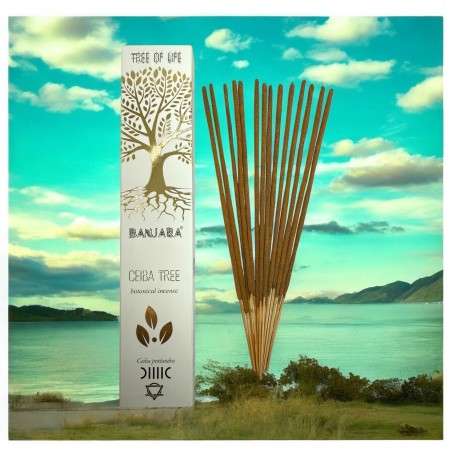 Tămâie Ceiba Tree BANJARA Tree of Life Botanical - cutie de 15gr. de tămâie Masala