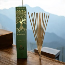 Incenso Bodhi Tree BANJARA Árvore da Vida Botânica - Caixa de 15gr. de Incenso Masala