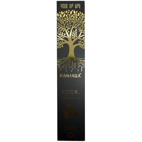 Yggdrasil Encens Arbre BANJARA Arbre de Vie Botanique - Boîte de 15gr. d’Encens Masala