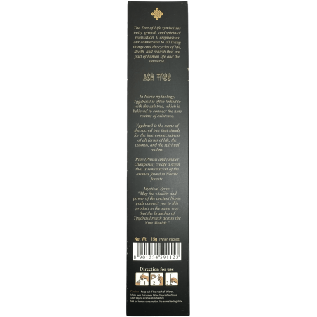 Tămâie Yggdrasil Tree BANJARA Tree of Life Botanical - cutie de 15gr. de tămâie Masala