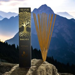 بخور شجرة Yggdrasil BANJARA شجرة الحياة النباتية - علبة 15 غرام من بخور ماسالا