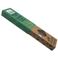 Incienso Natural de Palo Santo y Laurel NAMASTE INDIA Earth Inspired - Cajita de 25gr de Incienso Orgánico