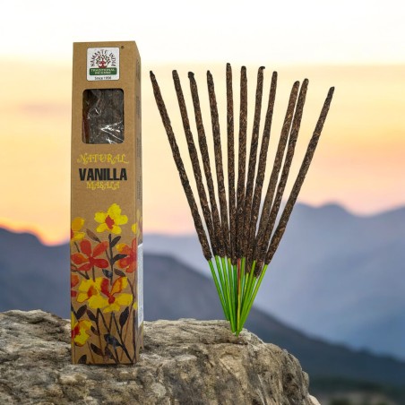 Natural Incense Vanilla Namaste India Natural Masala - 1 pack of organic incense 30gr.