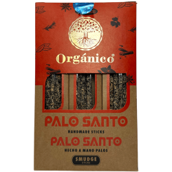 Caja Incienso Orgánico Palo Santo ULLAS - 12 cajitas de 25gr.