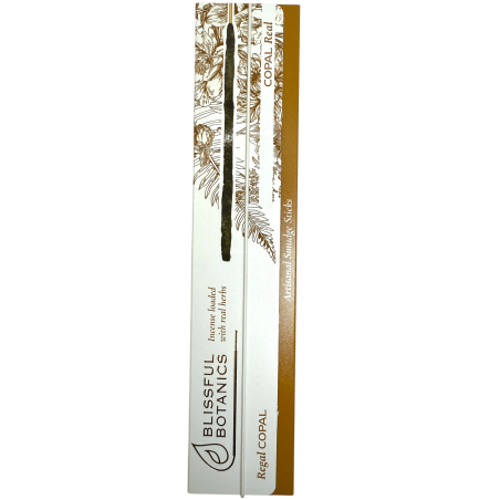 Encens Bio Copal Blissful Botanics TULASI Artisan Naturel - Vrai Copal - 8 barres d’encens bio